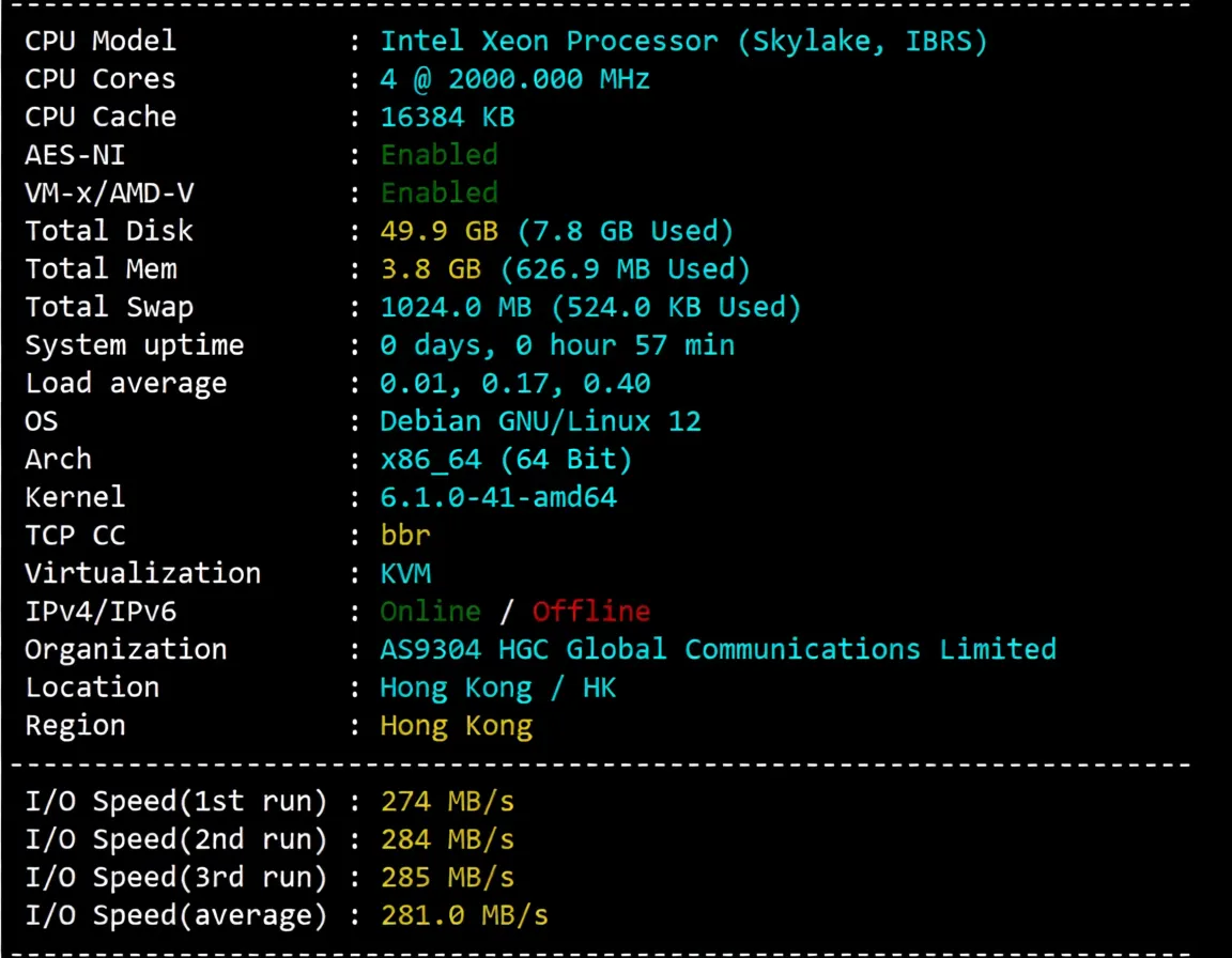 yinhk1 详细测评荫云/yin-net香港住宅IP属性的VPS，运营商HGC