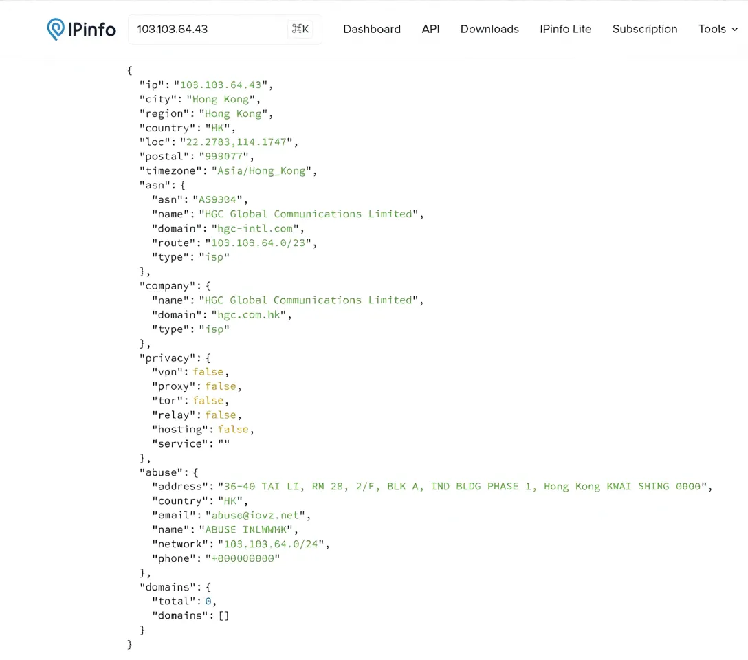 yinhk17 详细测评荫云/yin-net香港住宅IP属性的VPS，运营商HGC