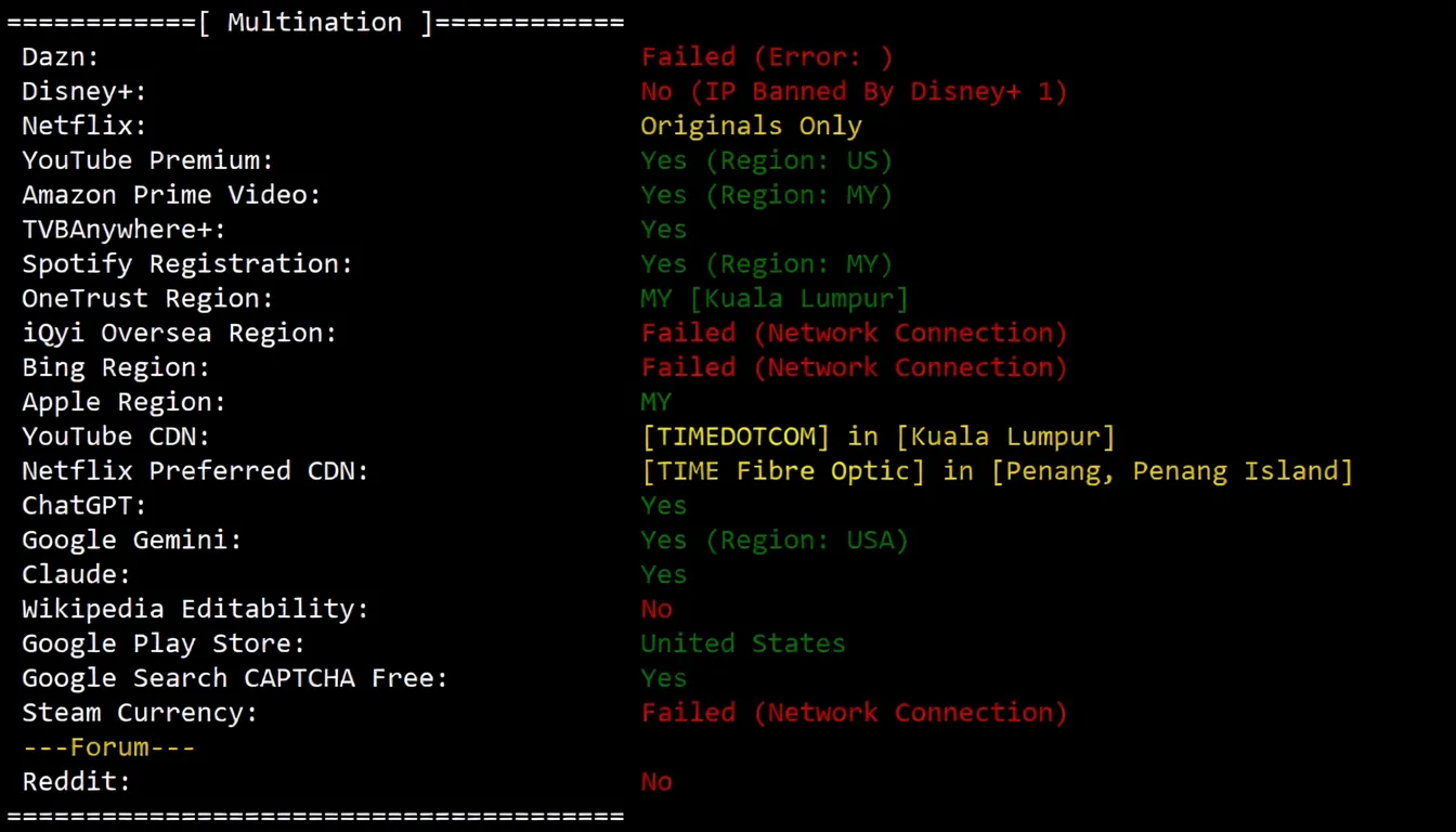 How is RakSmart? Detailed Review of Malaysia International BGP Route Server - Image 7