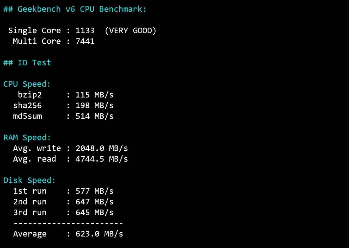 Detailed Review of Novoserve Netherlands Server with Direct Connectivity to China via Three Major Networks - Image 9