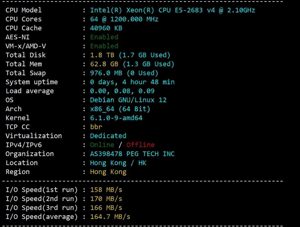 🟩Latest🟩RackSmart Hong Kong Data Center International BGP Line Detailed Review - Image 2