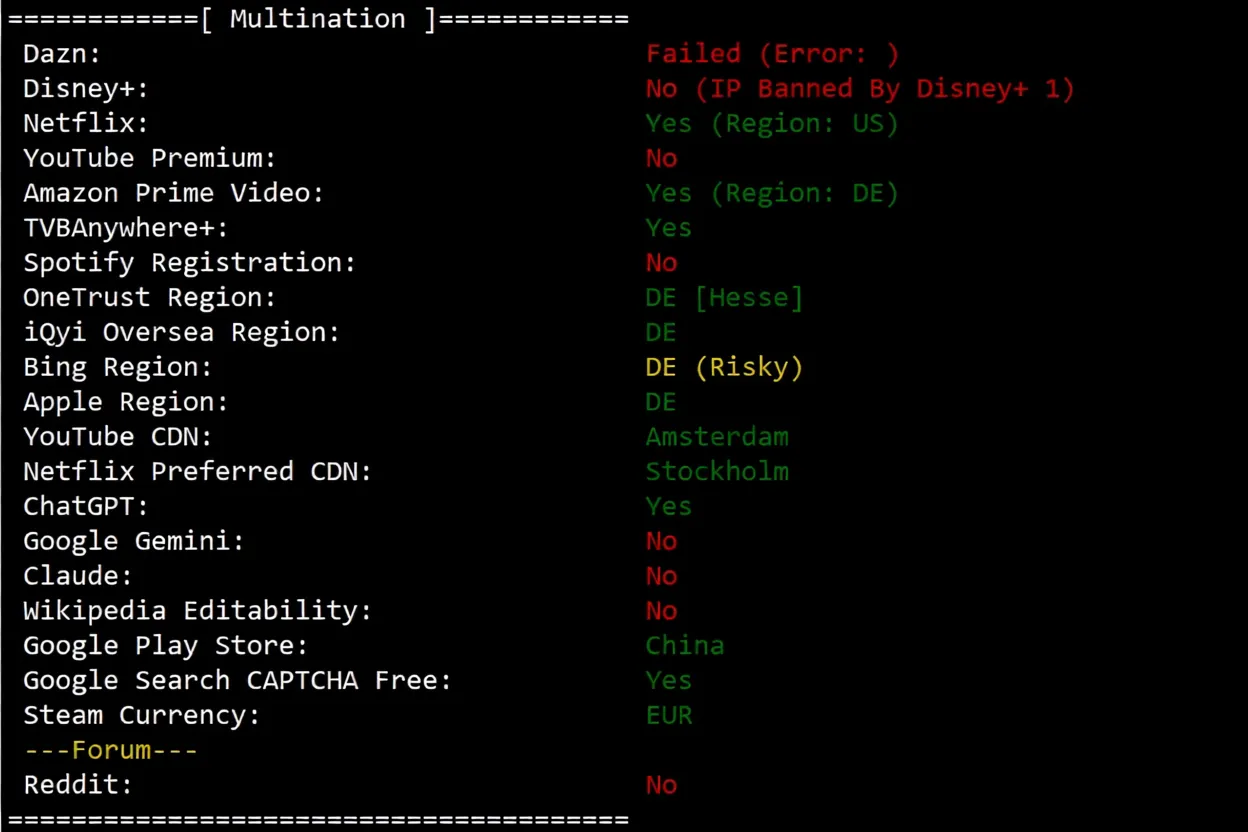 Detailed Review of RakSmart Germany Data Center "International BGP/Global BGP" Line Servers - Image 7