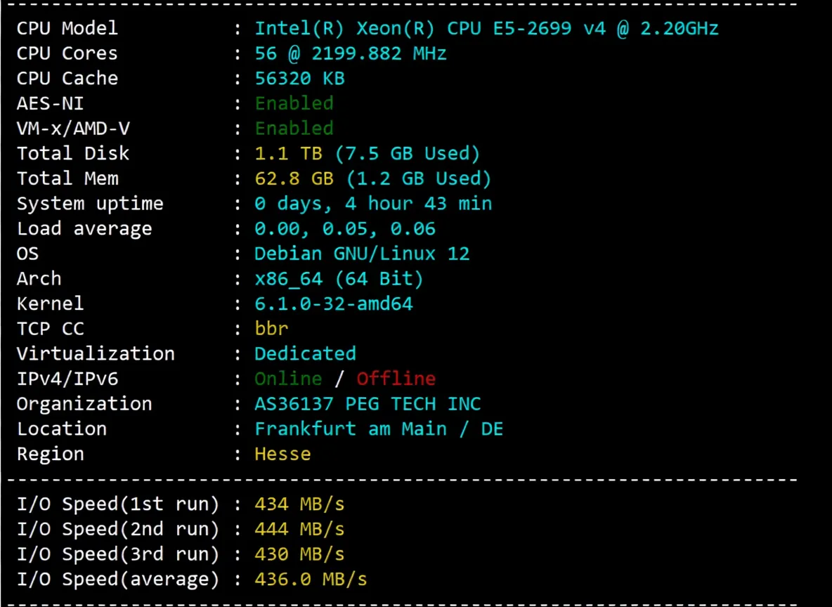 🟩Updated🟩 Detailed Review of RakSmart Germany Data Center "Mainland China Optimized" Routes - Comprehensive Data for Comparison! - Image 2