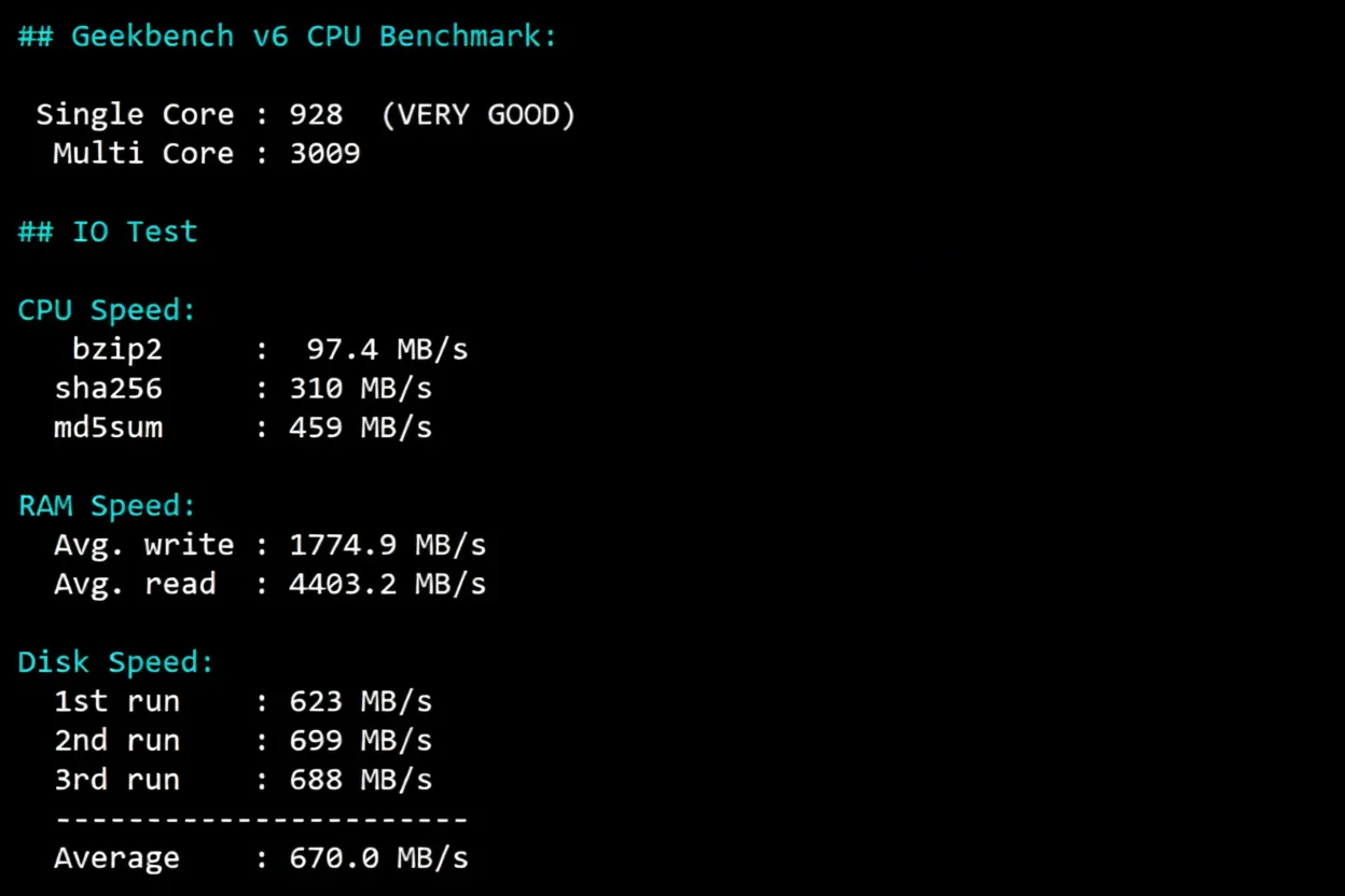Review of LisaHost US Los Angeles AS9929 Network + NTT 216 Segment Dual ISP Residential IP VPS - Image 10