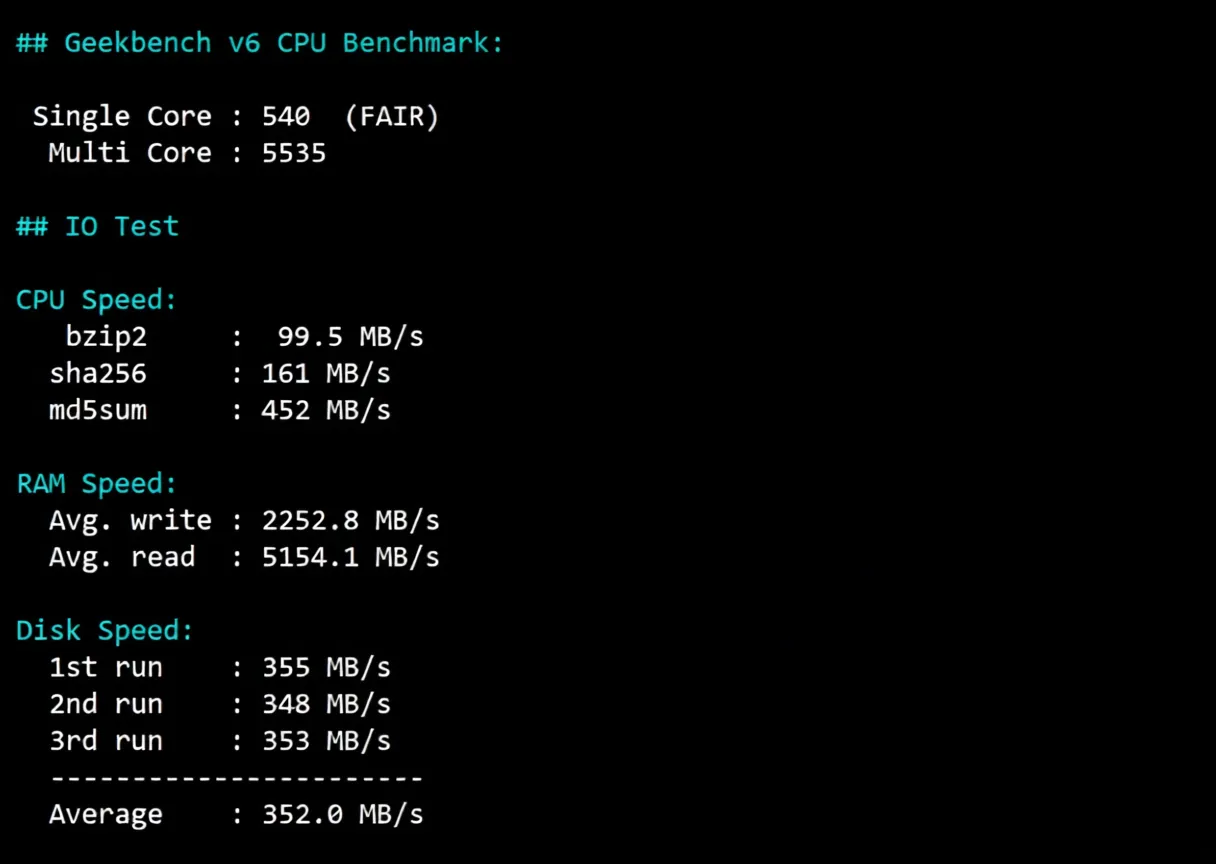 Detailed Review of RakSmart Seattle Data Center International BGP Line Server - Image 9