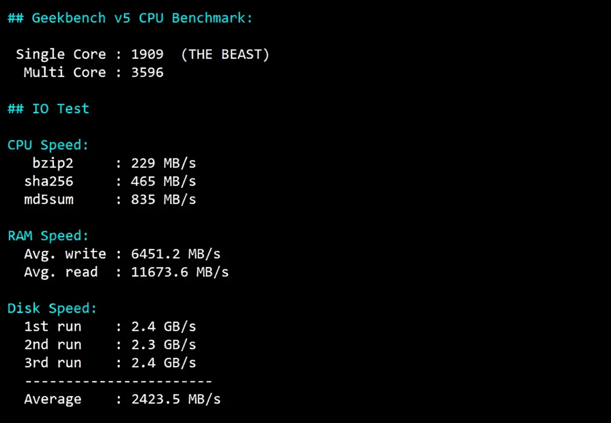 Detailed Review of evoxt Jakarta Indonesia Data Center VPS - Image 10