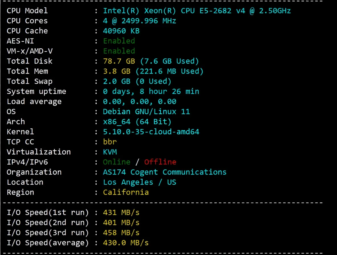 Detailed Review of LisaHost's Triple Network Direct Hong Kong VPS (Good Speed/Can Be Used as Transit) - Image 2
