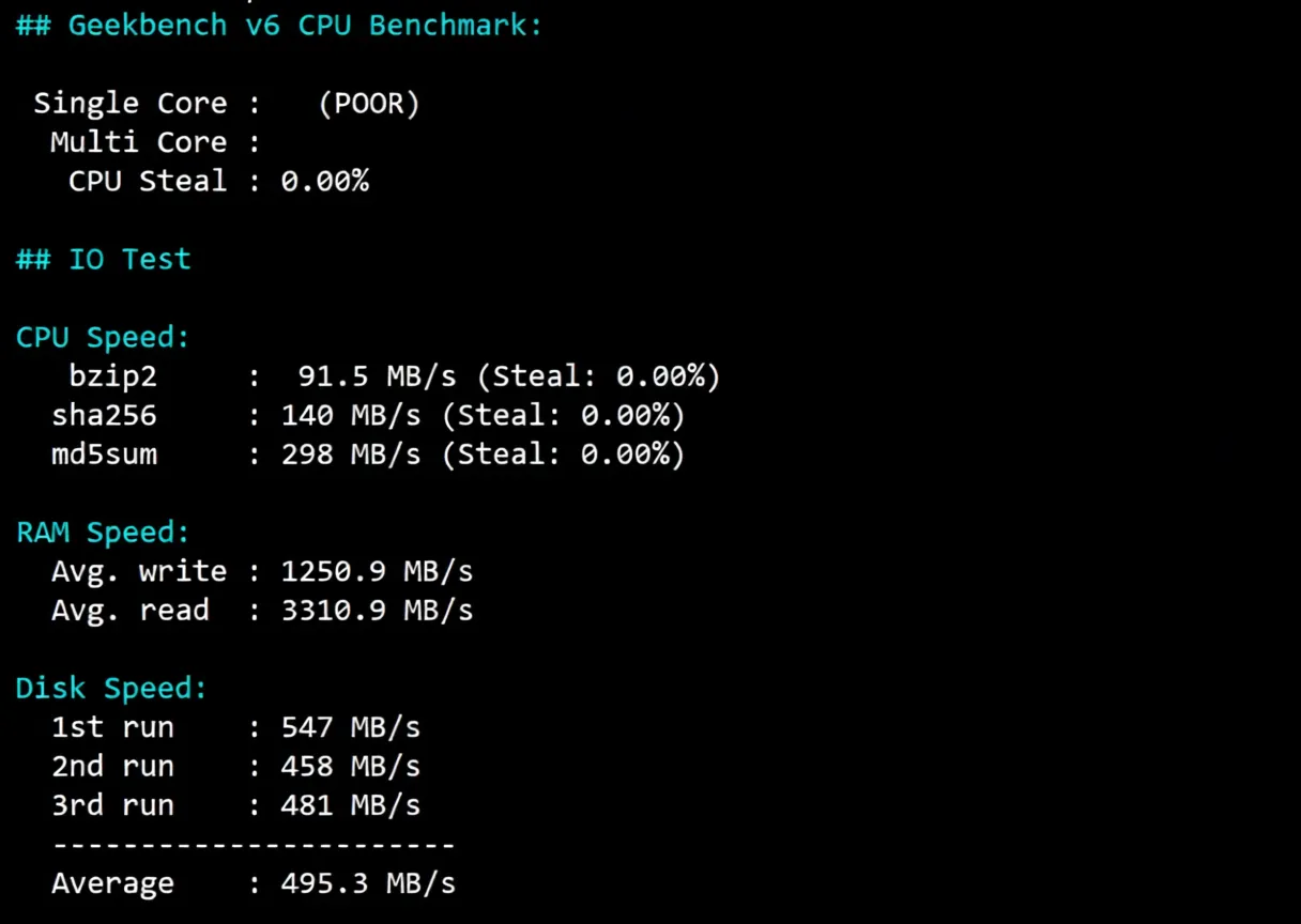 Detailed Review of LisaHost's Triple Network Direct Hong Kong VPS (Good Speed/Can Be Used as Transit) - Image 8