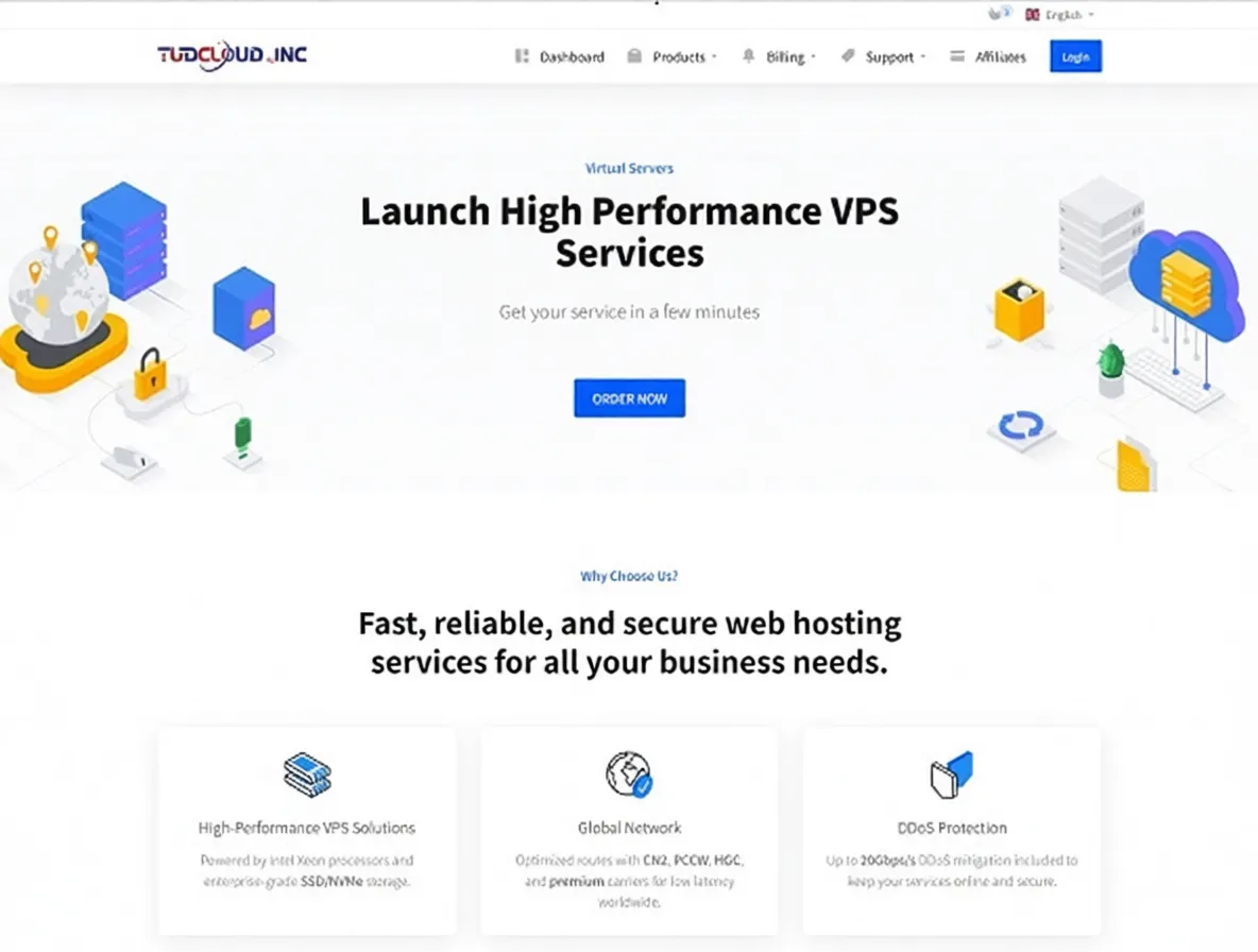 Detailed Review of tudcloud's US VPS: Mandatory Three-Network AS4837 + DDoS High Protection - Image 1