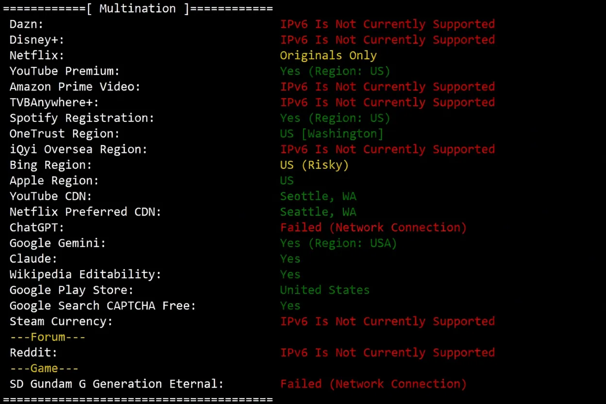 Detailed Review of tudcloud's US VPS: Mandatory Three-Network AS4837 + DDoS High Protection - Image 10