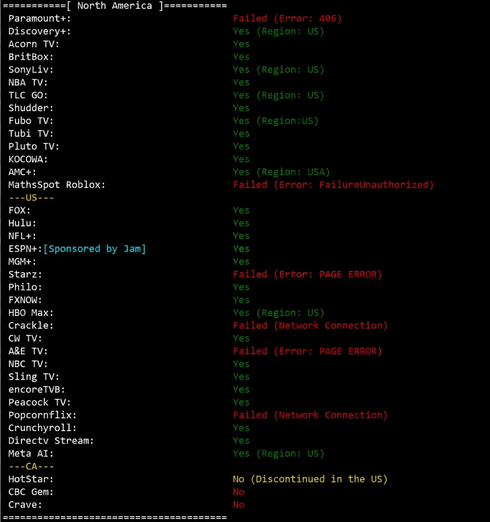 Detailed Review of sixtynet's US Astound Residential IP VPS - Image 6