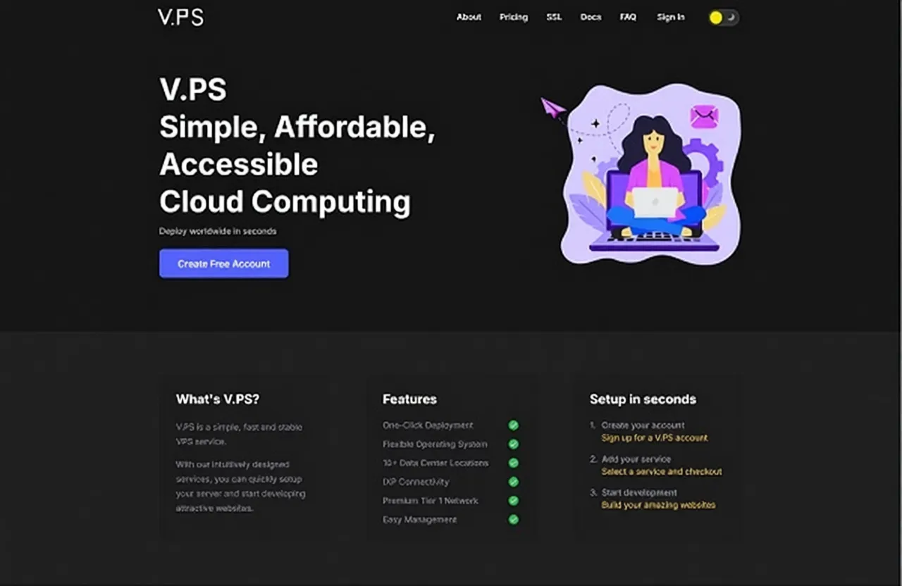V.PS Netherlands VPS Review: CN2 GIA + CUII + CMIN2 Premium Triple Network Routing, Unlocks TikTok/ChatGPT - Image 1