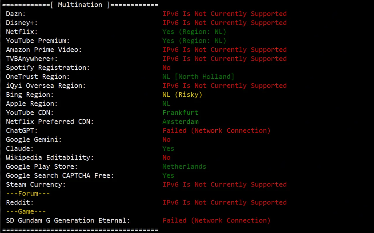 V.PS Netherlands VPS Review: CN2 GIA + CUII + CMIN2 Premium Triple Network Routing, Unlocks TikTok/ChatGPT - Image 12