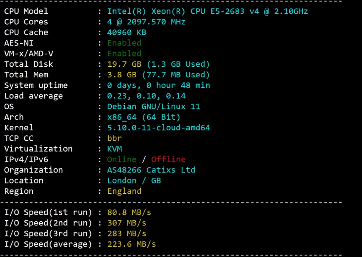 lisauk1 详细测评lisahost英国VPS，原生英国IP+高端优化线路，适合运营TikTok等流媒体