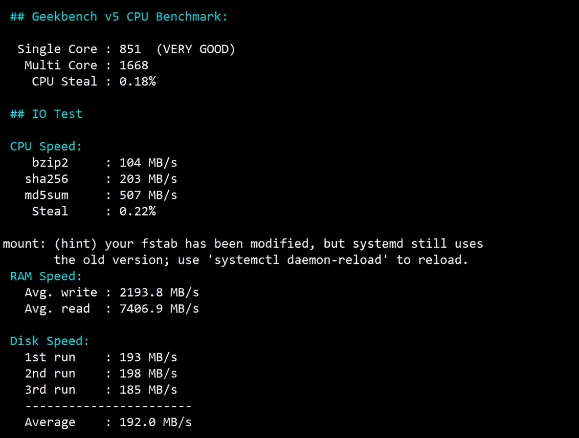 Detailed Review of sixtynet US Cox Communications Residential IP VPS - Image 9