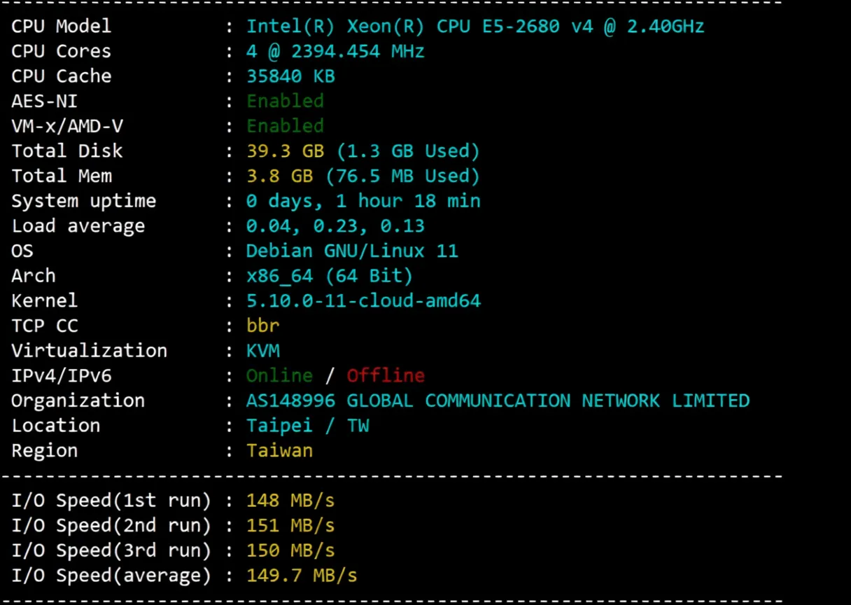 Detailed Review of Lisahost Taiwan VPS with Native IP and Full Streaming Service Unlock - Image 2