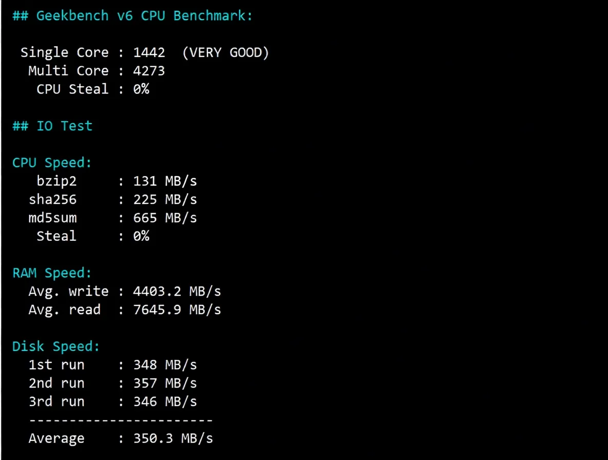 Detailed Review of YXVM Japan Datacenter Dedicated Servers (Starting from $59/month with Unlimited Gigabit Bandwidth) - Image 9