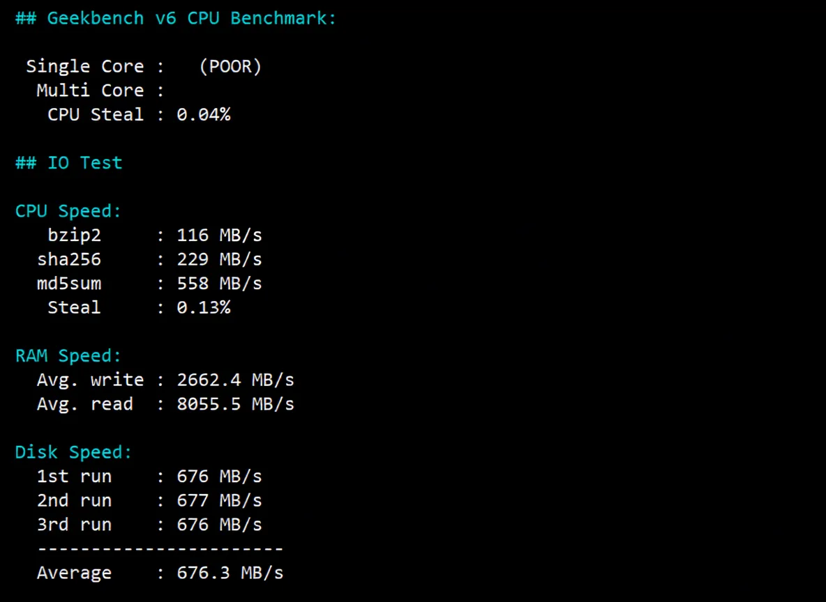 JustHost Austria (VIE2 Datacenter) Review: Unblocks TikTok/ChatGPT, Decent China Network Performance - Image 9