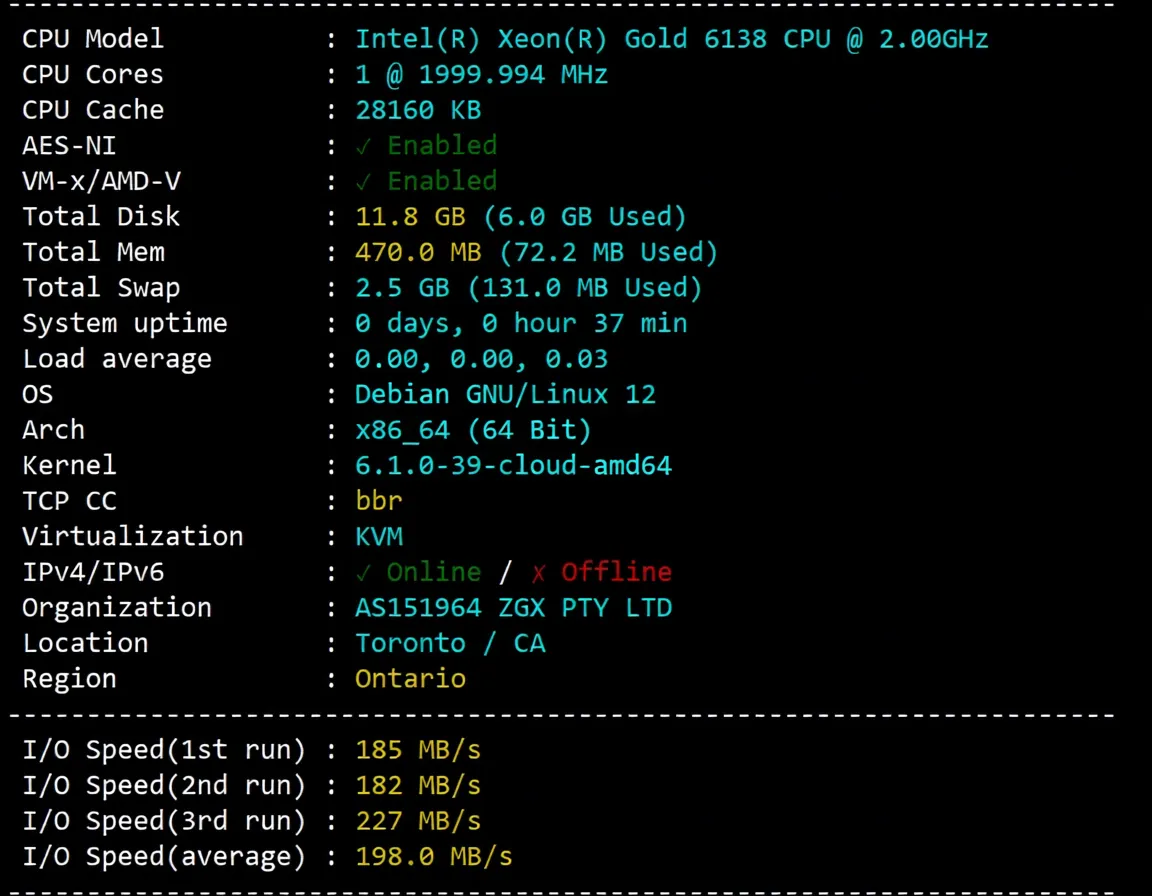 WEPC Canada Native IP Series VPS Review: Unlocks TikTok/ChatGPT and Other Streaming Media - Image 2