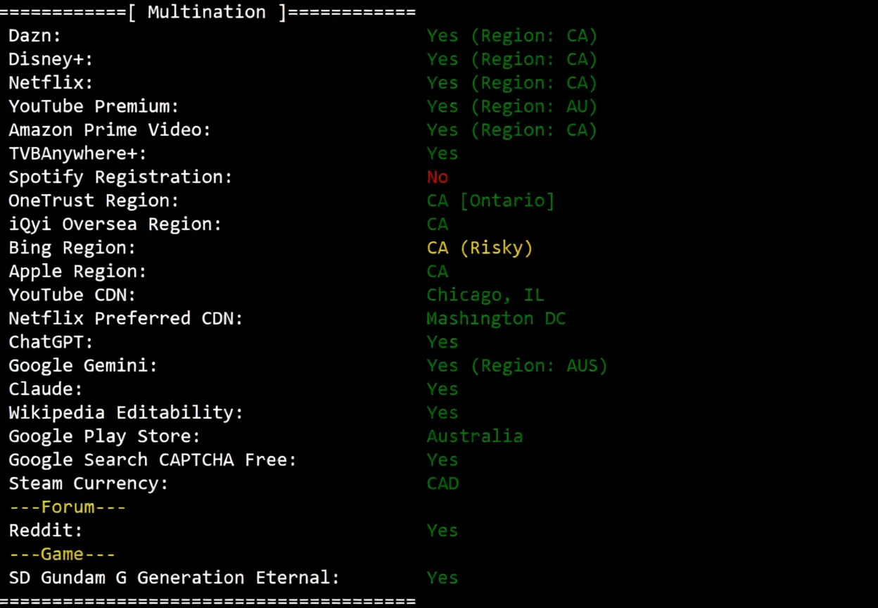 WEPC Canada Native IP Series VPS Review: Unlocks TikTok/ChatGPT and Other Streaming Media - Image 7