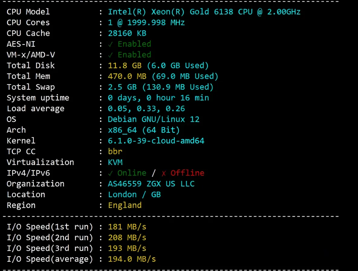 wepc UK Native Residential Broadband VPS Review: Unlocks TikTok/ChatGPT and More - Image 2