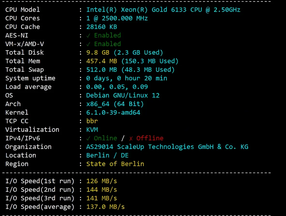 wepc Germany VPS Review: Native German IP Unlocks TikTok/ChatGPT and Other Streaming Media - Image 2