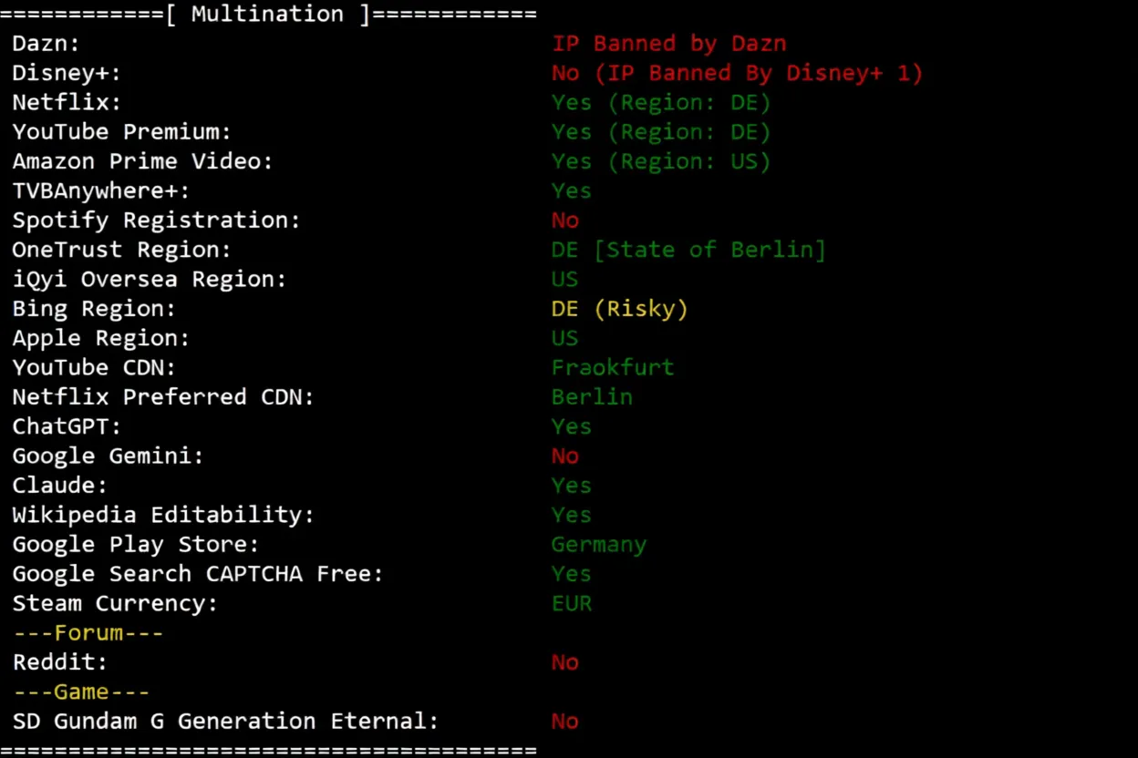 wepc Germany VPS Review: Native German IP Unlocks TikTok/ChatGPT and Other Streaming Media - Image 7