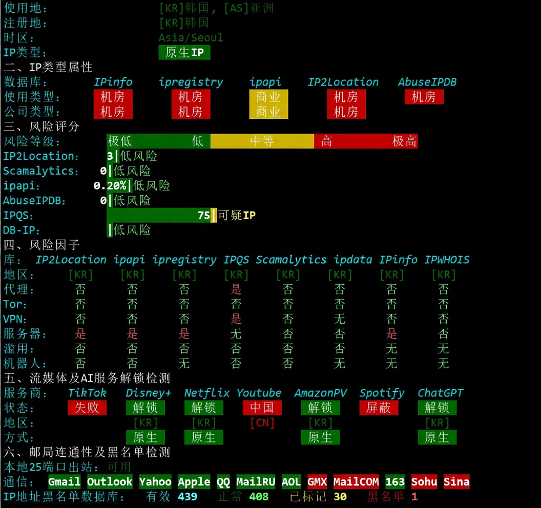 wepc "Korea Home Broadband_TK Live Streaming" Series VPS Review: Low Latency/Can Unlock Some Streaming Services - Image 7