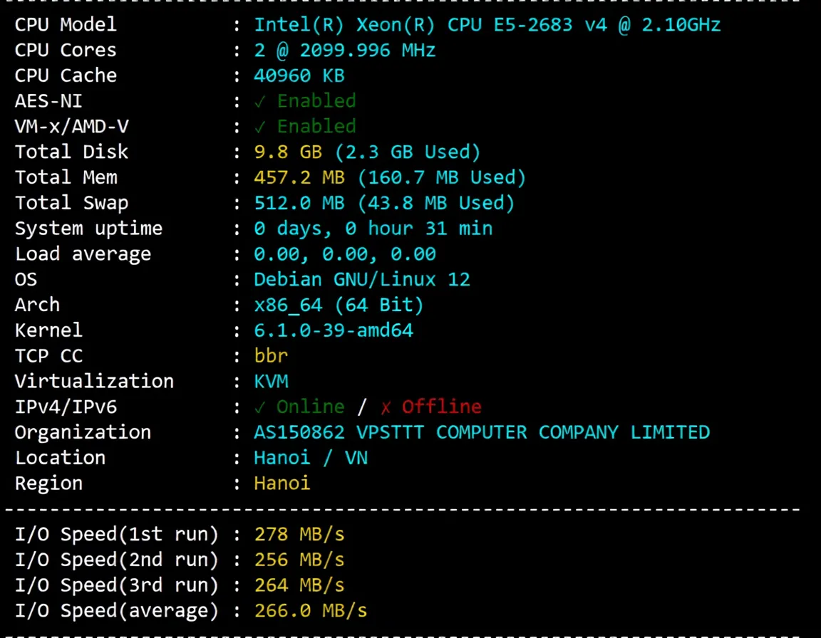 wepc "Vietnam TikTok Dedicated" VPS Review, Suitable for Mobile, Telecom/Unicom Requires Transit - Image 2