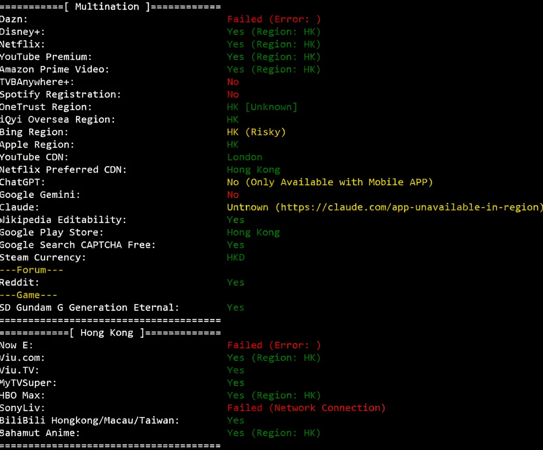 hncloud Hong Kong Lightweight Cloud Optimized Return to China Route Detailed Review - Image 7