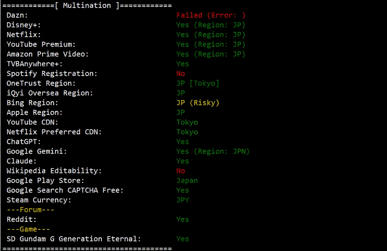 zgovps Japan "Tokyo Intel VPS" Review: High-Speed Direct Connection with Excellent Streaming Unlock Performance - Image 6