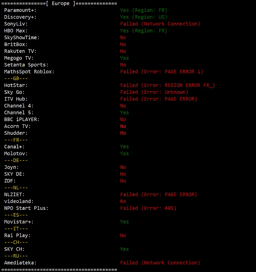 Review of YinYun France Dual ISP Residential IP VPS, Unlocking TikTok/ChatGPT and More - Image 9