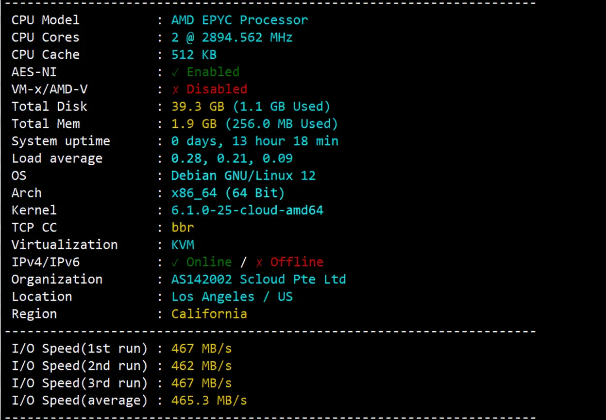 SurferCloud US Los Angeles Cloud Server Review: Unlocks TikTok/ChatGPT/Claude/Gemini and More - Image 3