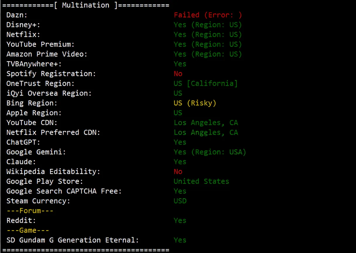 zgovps "Los Angeles AMD Optimised VPS" Review: Native IP Unlocks Streaming Services/Powerful Performance/Excellent Network - Image 7