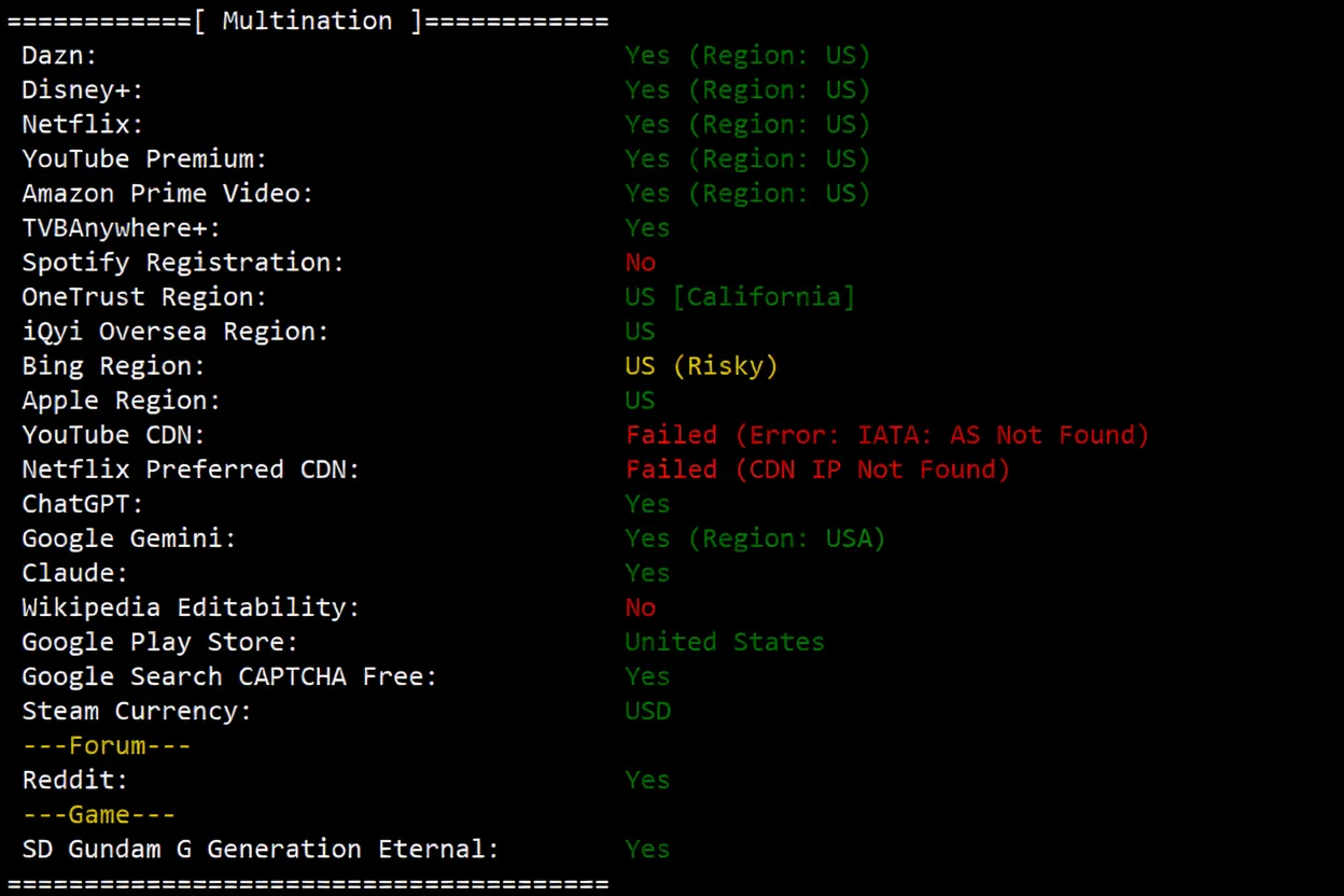 Review of JustHost Los Angeles QLA2 Data Center VPS: Native IP, Excellent Unblocking, Powerful Performance - Image 7