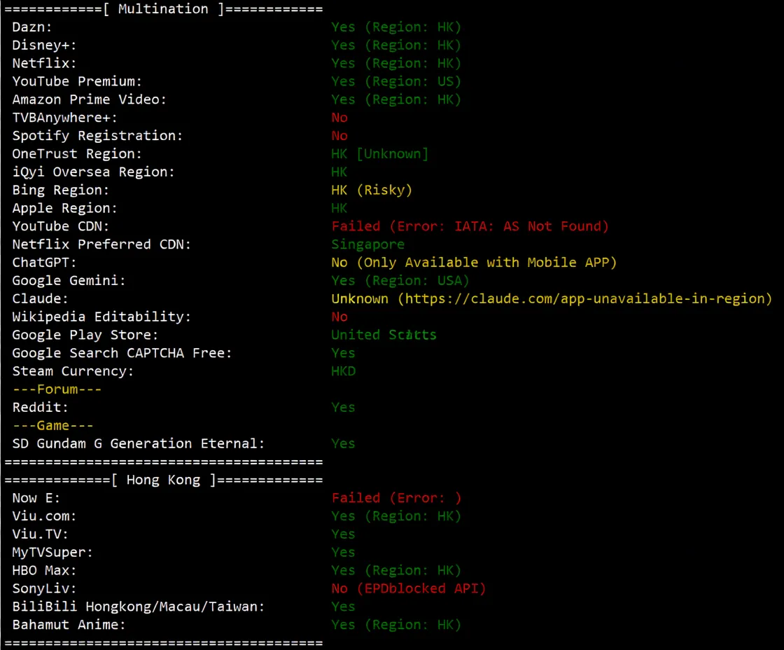 JustHost Hong Kong Unlimited Traffic VPS Review: Transit Recommended, Unlocks Singapore TikTok/US Gemini - Image 8