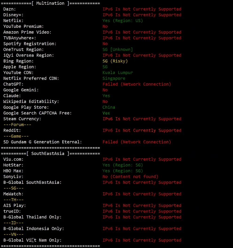 justhost Singapore VPS-SIN1 Data Center Review, Unlocks TikTok etc., Suitable for China Mobile/Unicom - Image 11