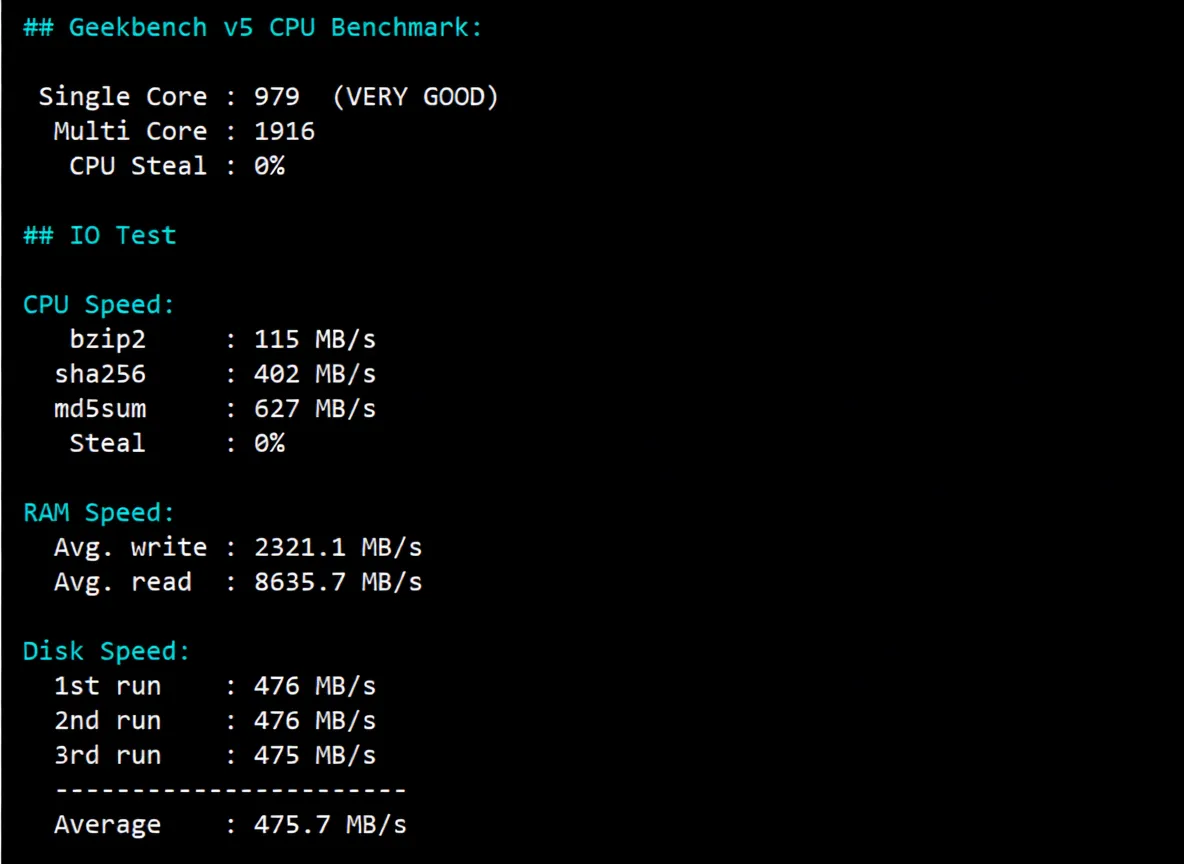 nosla.cloud "Hong Kong - Standard Optimization" VPS Review: Excellent Performance Across Three Networks, High Performance, Unlocks US TikTok - Image 8
