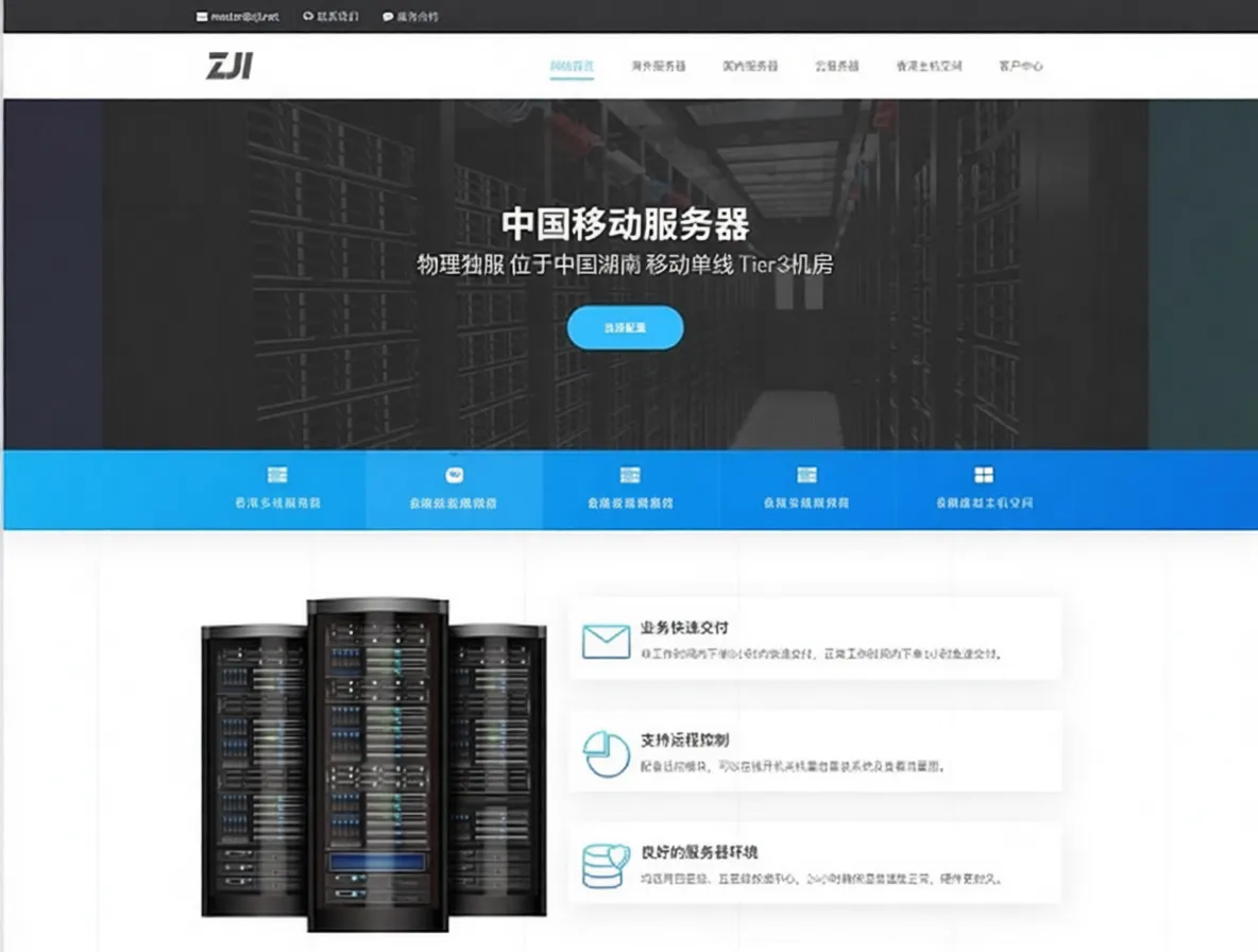 ZjiNet Hunan Mobile Dedicated Server 200M Bandwidth, 320 yuan, Gold 6248/32G Memory/480G SSD - Image 1