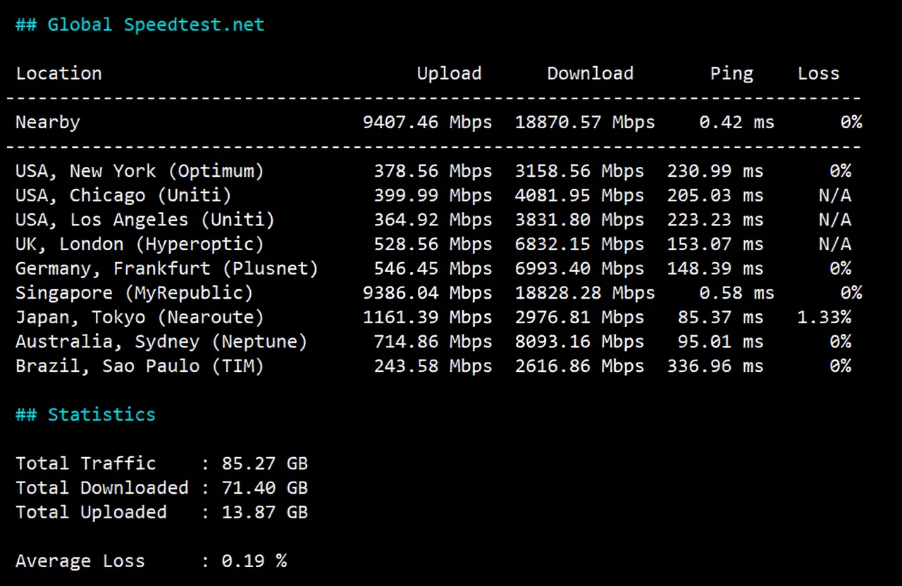 BandwagonHost Singapore VPS (SG_8) Review: Triple-Network 24/7 High-Speed CTG/CN2 China-Bound Route - Image 4