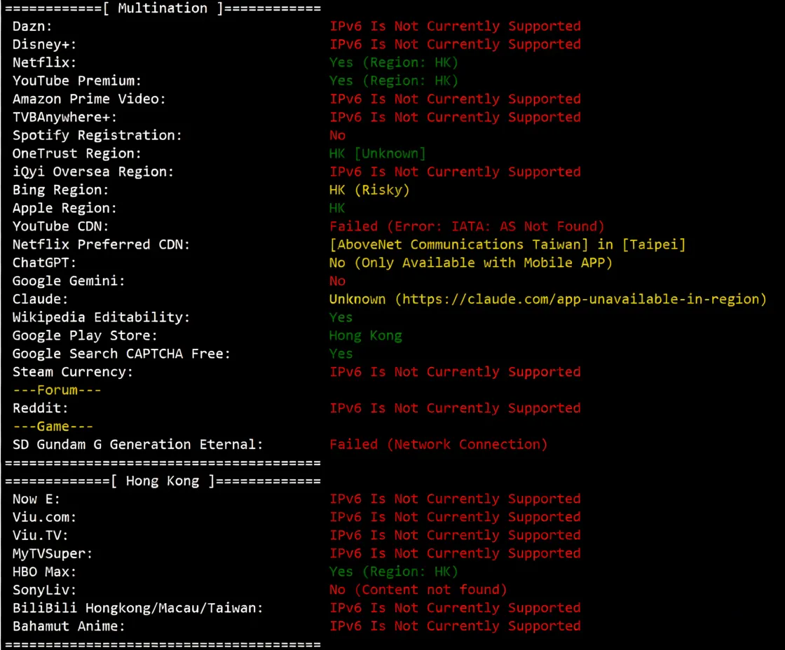 NoSLA Hong Kong Standard Optimized VPS Review: Native IP, CMI Network, Ideal for China Mobile Users - Image 9