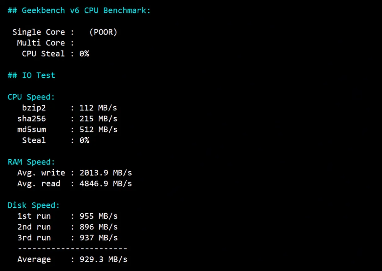 Dedione US CN2 VPS Review: Native IP Unlocks TikTok, CN2 GIA + CMIN2 Premium Network - Image 9