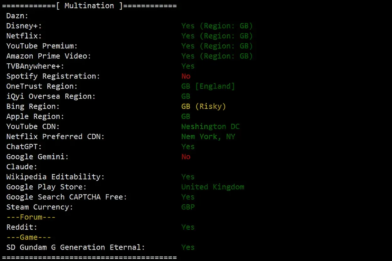 Detailed Review of YinNet UK Dual ISP Attribute IP Series VPS (Upstream ISP Provider: GTT) - Image 8