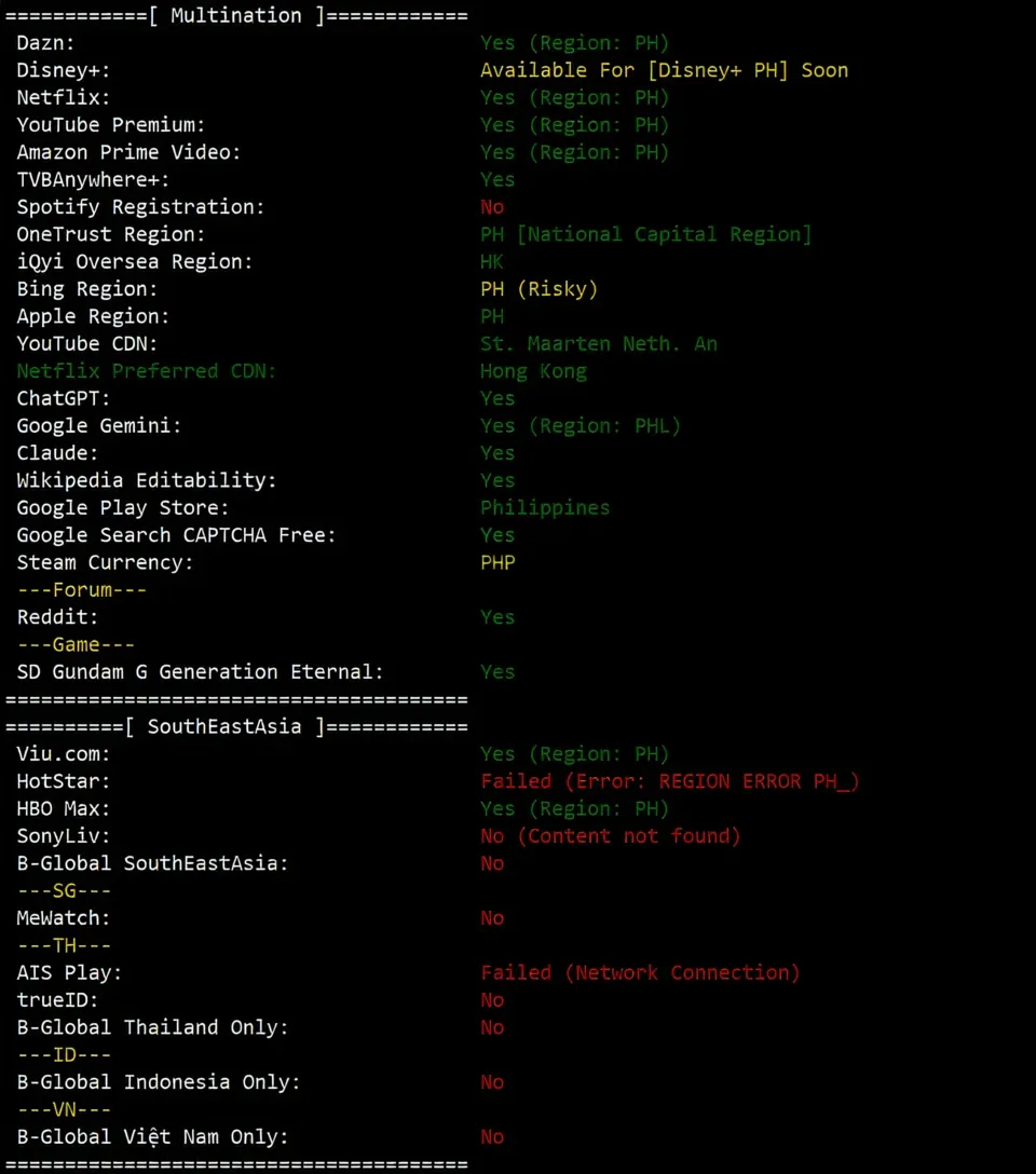 666clouds Philippines Residential VPS (Dual ISP IP) Review: Unlocks TikTok/AI, Ideal for Streaming - Image 6