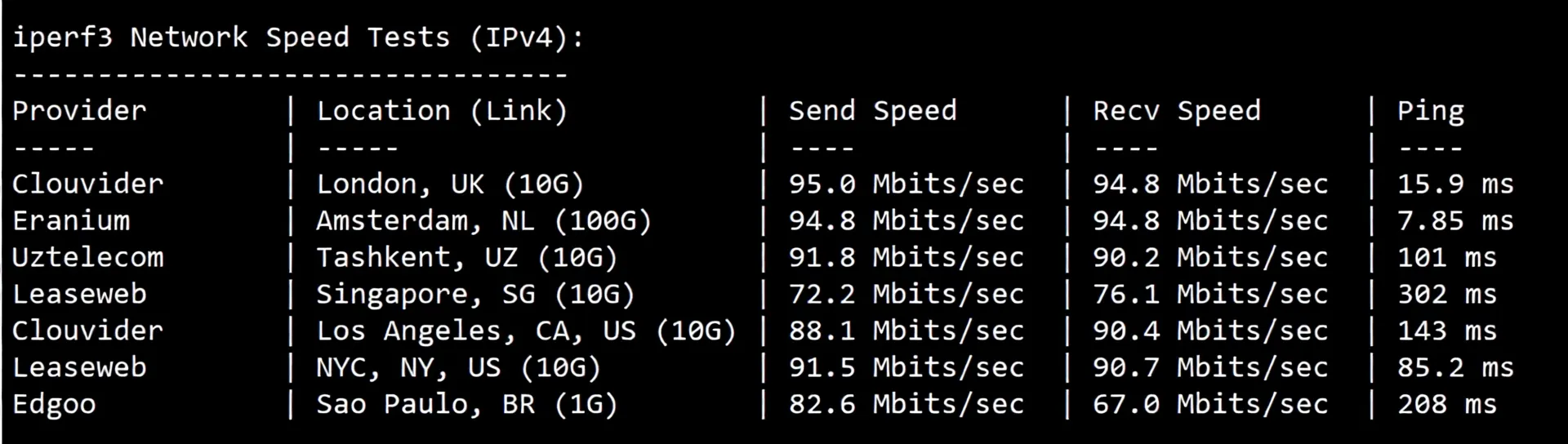 Detailed Review of RakSmart Germany Data Center "International BGP/Global BGP" Line Servers - Image 6
