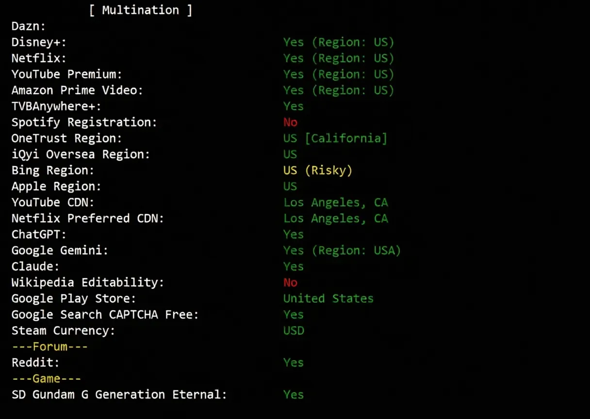 RackNerd Los Angeles DC02 Data Center VPS Review: Unlocks TikTok/ChatGPT and More - Image 9