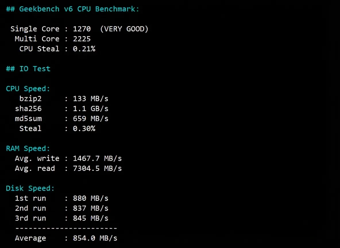 RackNerd Los Angeles DC02 Data Center VPS Review: Unlocks TikTok/ChatGPT and More - Image 14