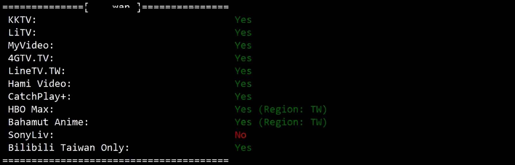 Detailed Review of Lisahost Taiwan VPS with Native IP and Full Streaming Service Unlock - Image 7