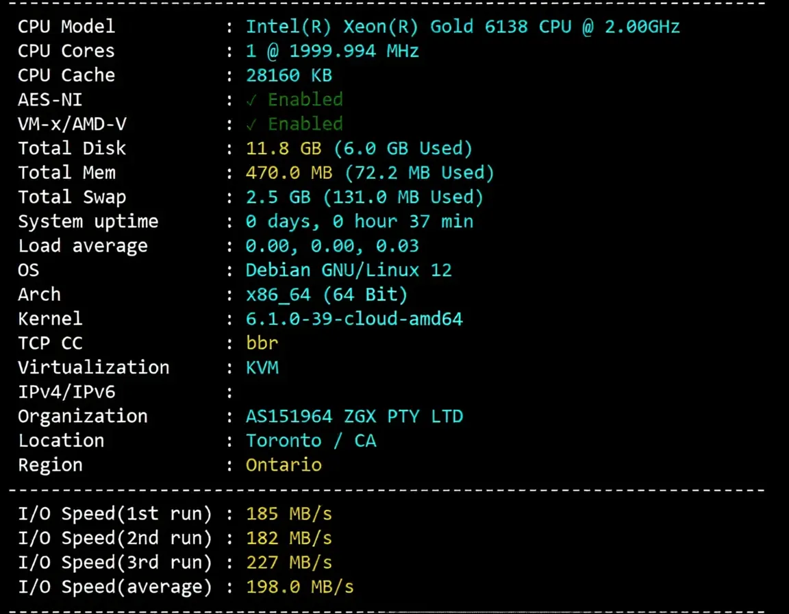 WEPC Canada Native IP Series VPS Review: Unlocks TikTok/ChatGPT and Other Streaming Media - Image 2