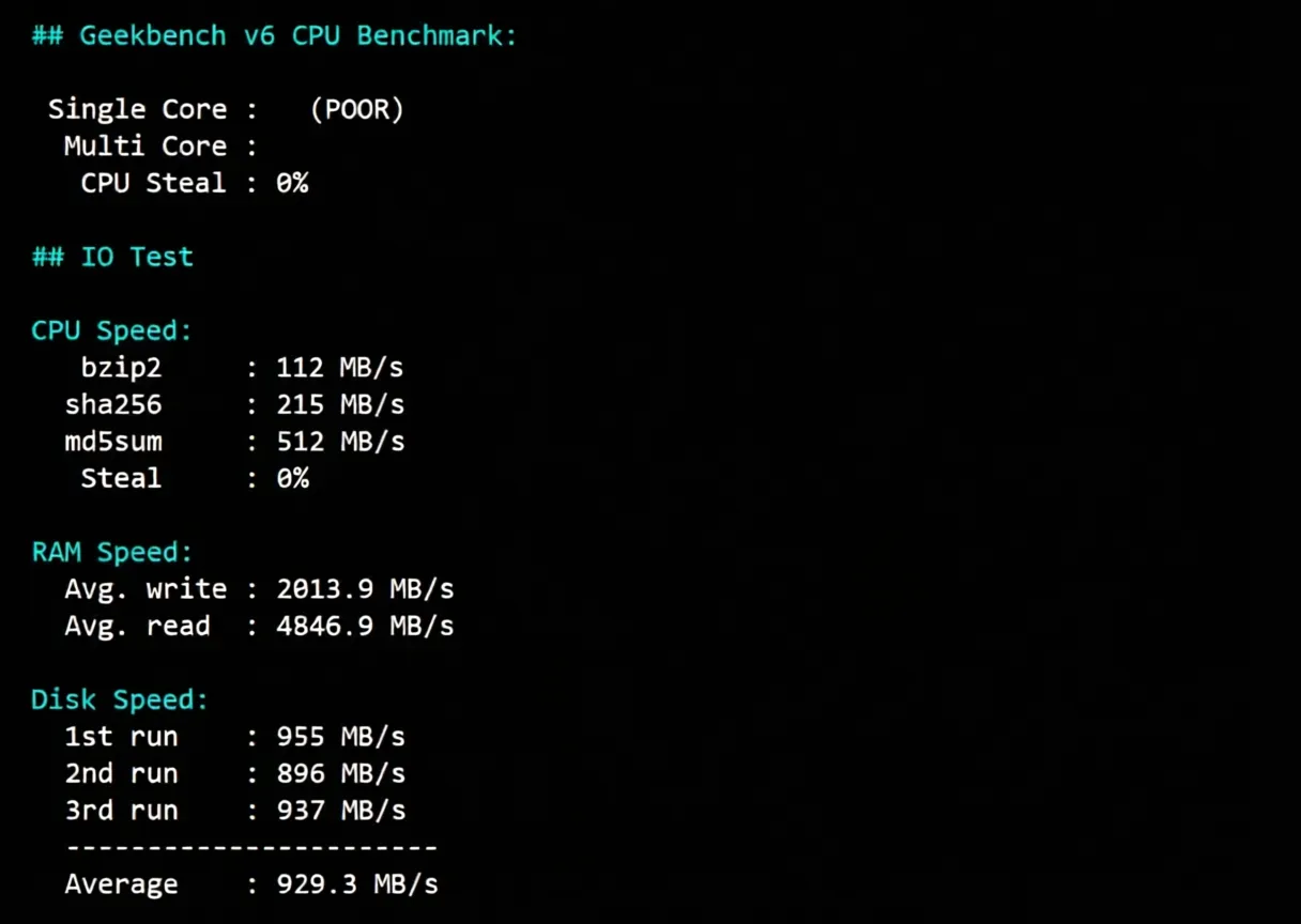 Dedione US CN2 VPS Review: Native IP Unlocks TikTok, CN2 GIA + CMIN2 Premium Network - Image 9